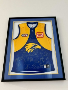 Secondary image for the Signed West Coast Eagles – 2025 Jumper Auction Item