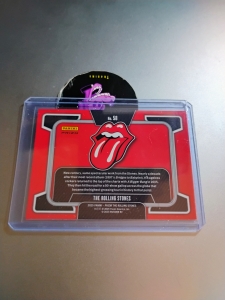 Secondary image for the 2025 Rolling Stones Prizm #58, The Rolling Stones Red Laser Parallel  Auction Item