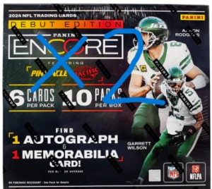 Primary image for the 4 x Break Spot (4 Randomly Selected Teams) Cards from 2 Hobby Boxes of Panini Encore 24' Football  Auction Item
