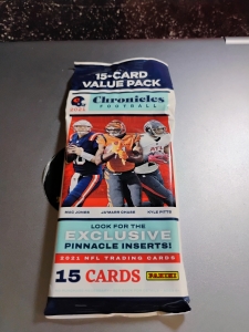 Primary image for the 2021 Chronicles Football 15-Card Value Pack  Auction Item