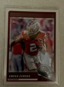 Primary image for the 2025 Score Football #2, Eneka Egbuka RC  Auction Item