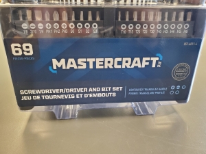Secondary image for the Mastercraft Screwdriver and Bit Set Auction Item