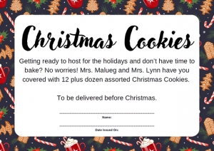 Primary image for the Christmas Cookies Auction Item
