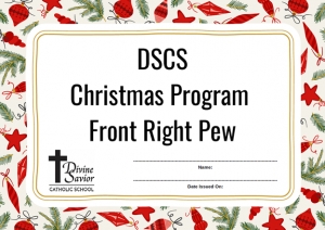 Primary image for the Right Pew- DSCS Christmas Program Auction Item