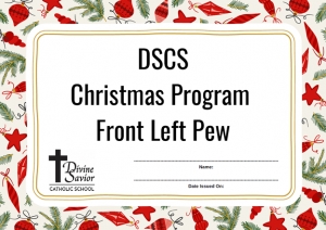 Primary image for the Left Pew- DSCS Christmas Program Auction Item