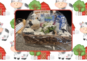 Primary image for the Ozaukee County Dairy Promotional Basket Auction Item