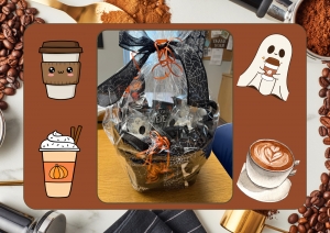 Primary image for the Spooky Coffee Basket Auction Item