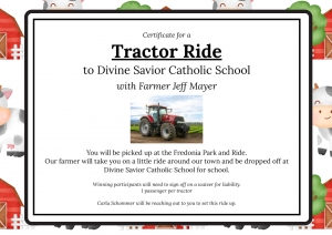 Primary image for the Tractor Ride to School with Jeff Mayer Auction Item