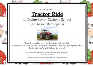 Primary image for the Tractor Ride to School with Matt Lapinski Auction Item