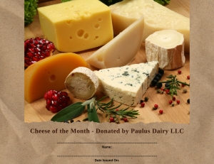 Primary image for the Cheese of the Month Auction Item