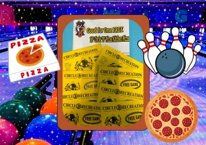 Primary image for the 8 Bowling Game Passes and one 16