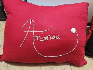 Primary image for the Handmade Custom Pillow made by Lucy Auction Item