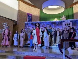 Secondary image for the Front Row Pew for Christmas Play Auction Item