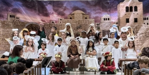 Secondary image for the Front Row Pew for Christmas Play Auction Item