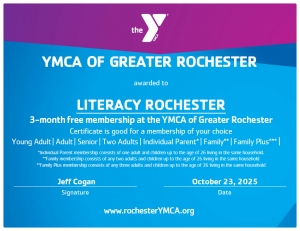Primary image for the YMCA Membership Auction Item
