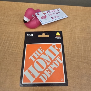 Primary image for the $50.00 Home Depot Gift Card Auction Item