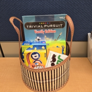 Primary image for the Family Game Night of Fun Gift Basket Auction Item