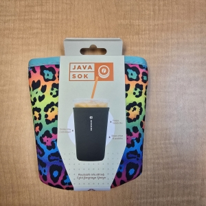 Primary image for the Rainbow Leopard Print Java Sok Auction Item