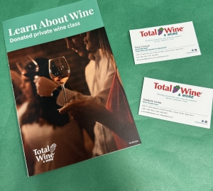 Secondary image for the Total Wine-Private Wine Class for 20 Auction Item