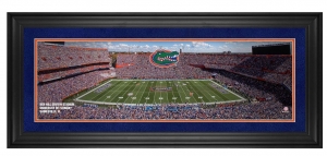 Primary image for the Florida Gators – Ben Hill Griffin Stadium Framed Panoramic Photograph Auction Item