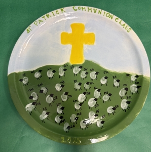 Secondary image for the 2nd Grade Communion Plate Auction Item