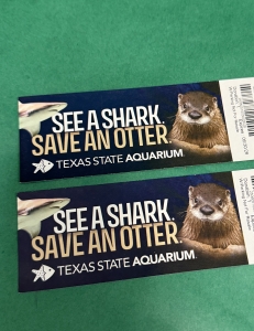 Primary image for the Texas State Aquarium Auction Item