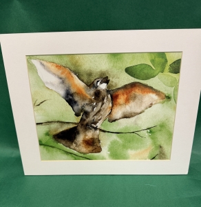 Primary image for the Heron Dance Painting by Roderick W. Maclver Auction Item