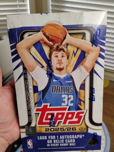 Primary image for the Dallas Mavericks/Break/You are bidding on ownership of all Dallas Mavericks cards from a hobby box of 2025 Topps Basketball~  Auction Item