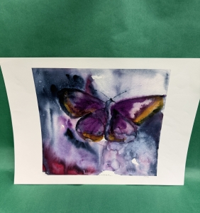Primary image for the Butterfly Print by Roderick W. Maclver  Auction Item