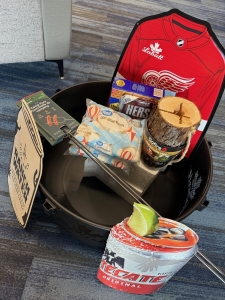 Secondary image for the Ultimate Backyard Firepit & Man/She Cave Bundle Auction Item