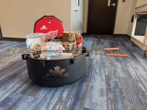 Primary image for the Ultimate Backyard Firepit & Man/She Cave Bundle Auction Item