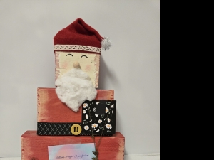 Primary image for the Jillian's Perfect Imperfections Santa and Reindeer necklace Auction Item