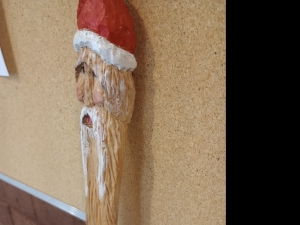 Secondary image for the Item #4 Icicle Santa Ornament Auction Item