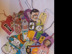 Primary image for the Item #16 24 Handmade Gift Tags Auction Item