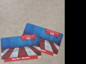 Primary image for the Item #17 Two $20.00 Kwik Trip Gift Cards Auction Item