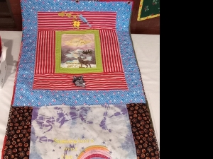 Primary image for the Item #24 Two-Sided Embroidered Quilt Auction Item