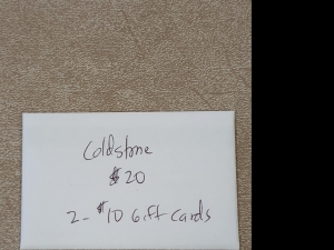 Primary image for the Item #43 Coldstone Creamery Gift Cards Auction Item