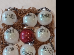 Primary image for the Item #46 Christmas Tree Balls Auction Item