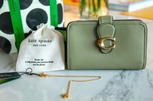 Primary image for the 3 - Coach Wallet and Kate Spade Pendant Auction Item