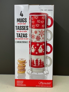 Primary image for the 8 - 4 Mugs with Wire Tower Auction Item