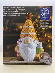 Primary image for the 13 - Gnome Ceramic Cookie Jar Auction Item