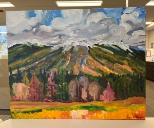 Secondary image for the 19 - Painting - Mountainside Near Jasper Auction Item