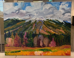 Primary image for the 19 - Painting - Mountainside Near Jasper Auction Item