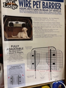 Primary image for the Pet Lodge Wire Pet Barrier for vehicles, 32-52