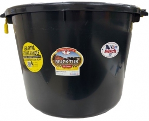 Primary image for the Muck Tub, 70 quart, black - damage: scuffs & scratches Auction Item