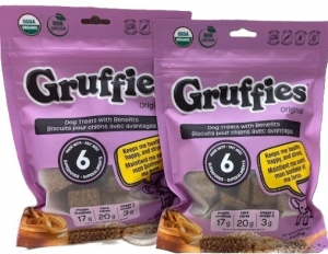 Primary image for the Gruffies dog treats, original, 2 x 6oz pks (NEW) Auction Item