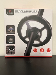 Primary image for the 129 - LED Patio Umbrella Light Auction Item