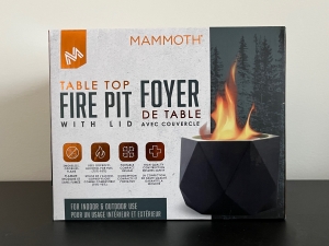 Secondary image for the 132 - Table Top Fire Pit  Auction Item