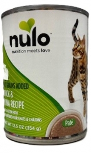 Secondary image for the Nulo (CAT) Duck & Tuna Recipe, 12 x 12.5oz cans - damaged pkg/dented cans Auction Item