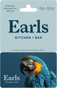 Primary image for the 122 - Earls Gift Card Auction Item